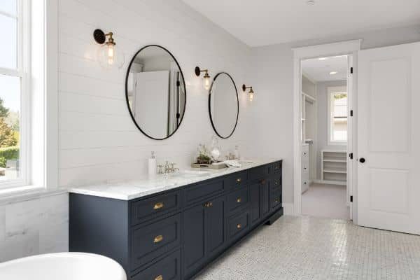 picture, art and mirror hanging
